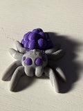 Articulated Fruit Spider Fidget Toy – 3D Printed Desk Pet, Grape, Blueberry, Banana, Apple
