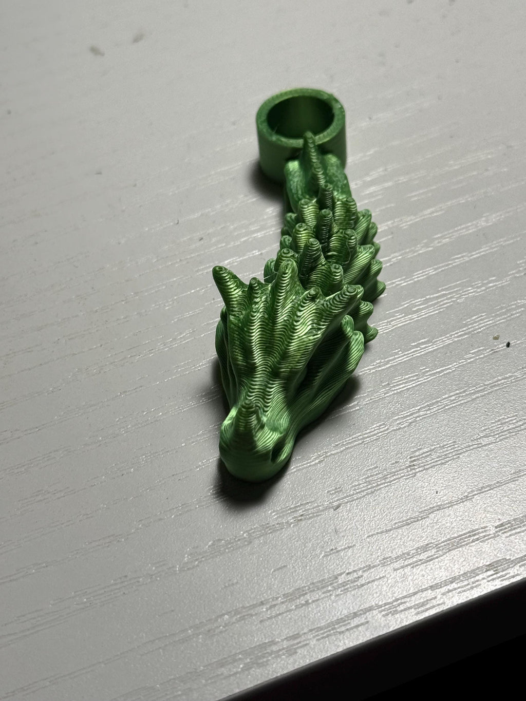 Articulated Dragon Straw Topper for Stanley Cup | 3D Printed Dragon Straw Buddy | Reusable Straw Cap Accessory | Fantasy Cup Charm