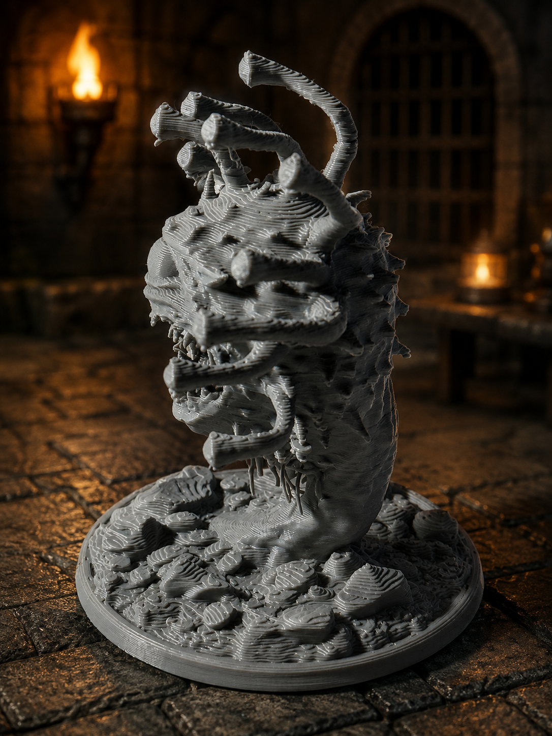 Beholder Miniature – 3D Printed D&D Tabletop Mini