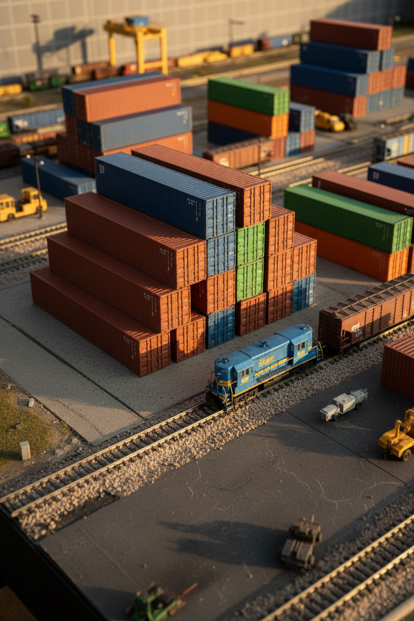 53ft Containers - 45 Degree