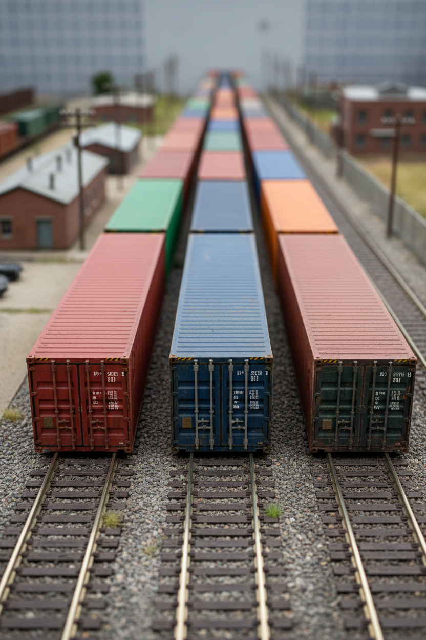 53ft Containers - Ground Level