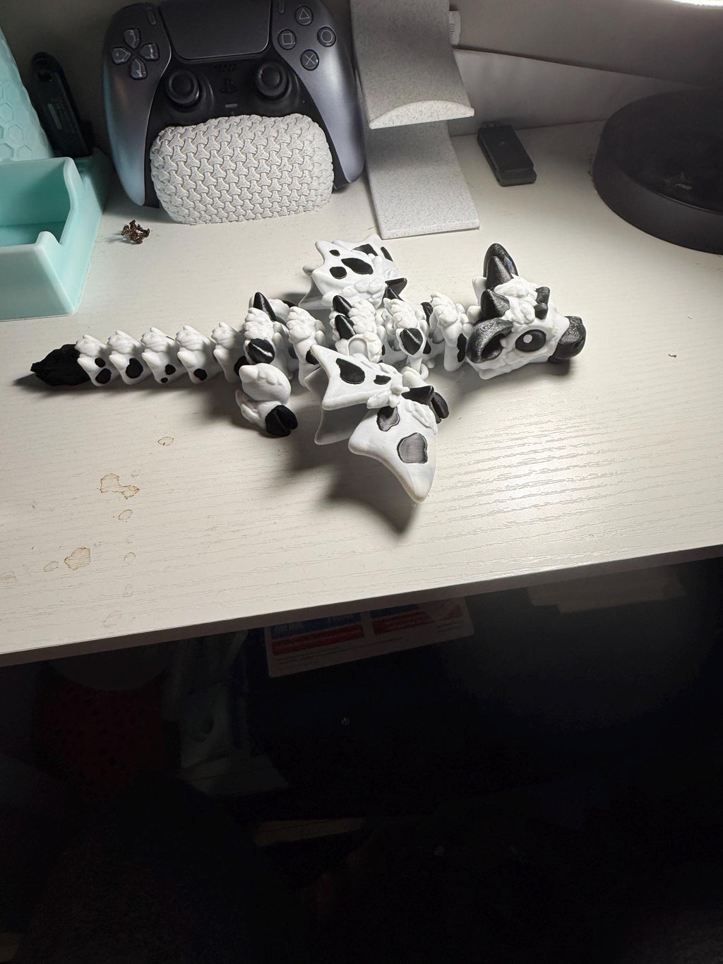 Articulated Cow Dragon – Flexi Farm Desk Toy, Fidget Figure