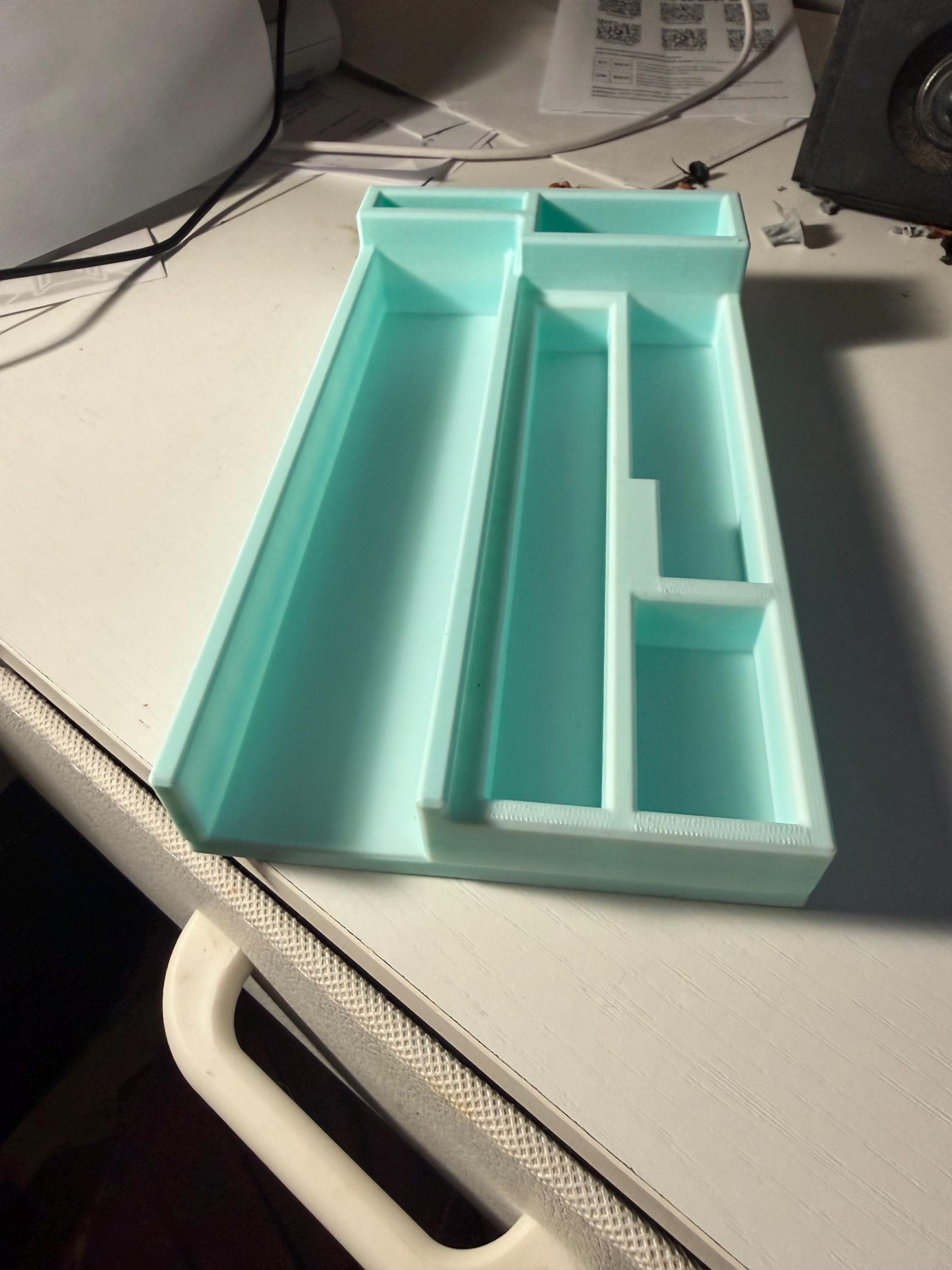 Desk Organizer Tray | Remote Control Holder | Pen & Office Organizer