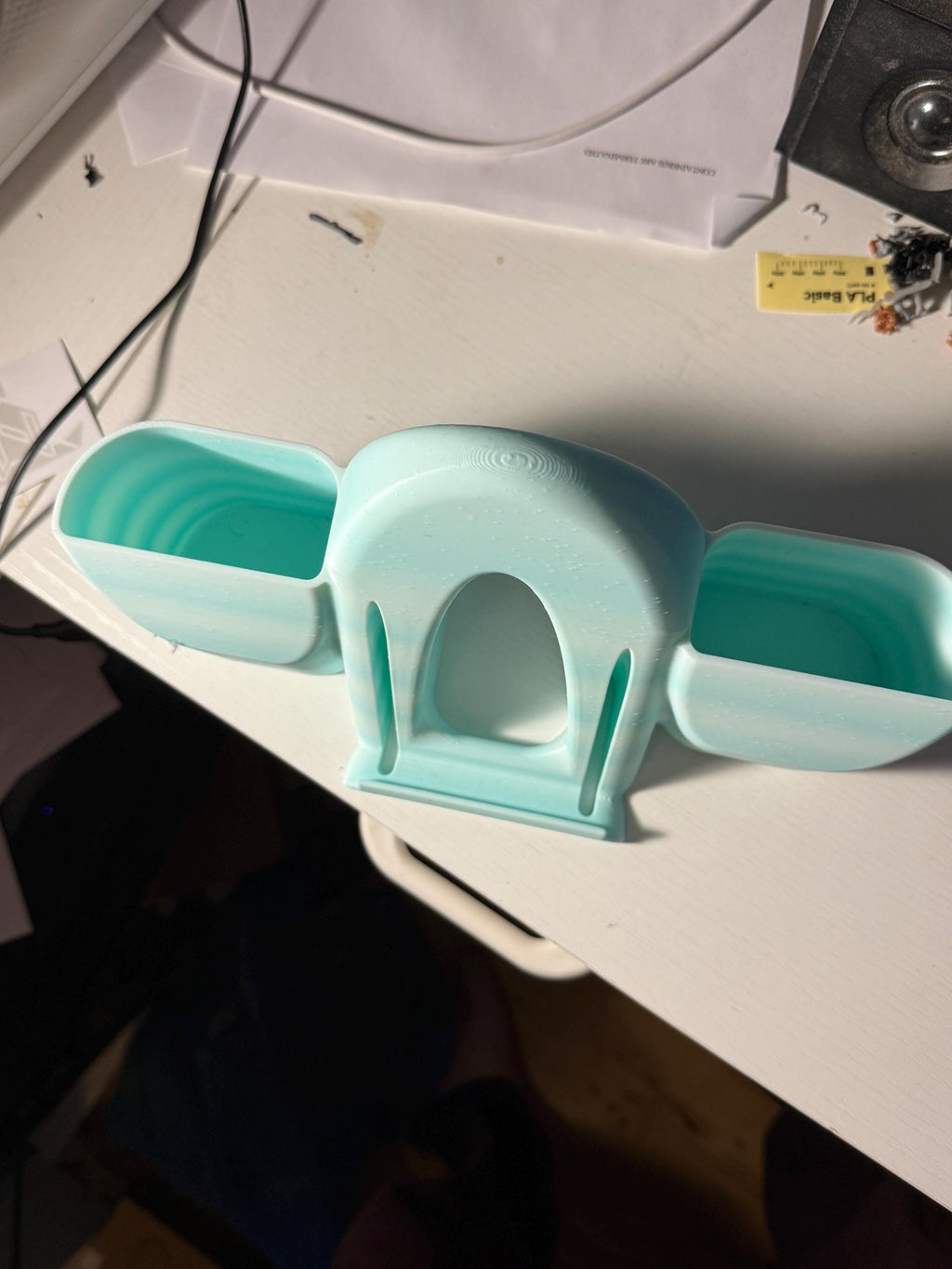 Desk Organizer with Phone Stand | Pen Holder Dock