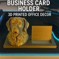 3-D Printed Labrador Business Card Holder