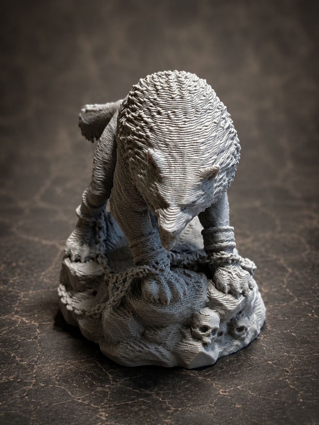 Dire Wolf Miniature Set – 3D Printed Tabletop Mini