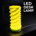 3D Printed LED Desk Lamp | Modern Geometric Night Light
