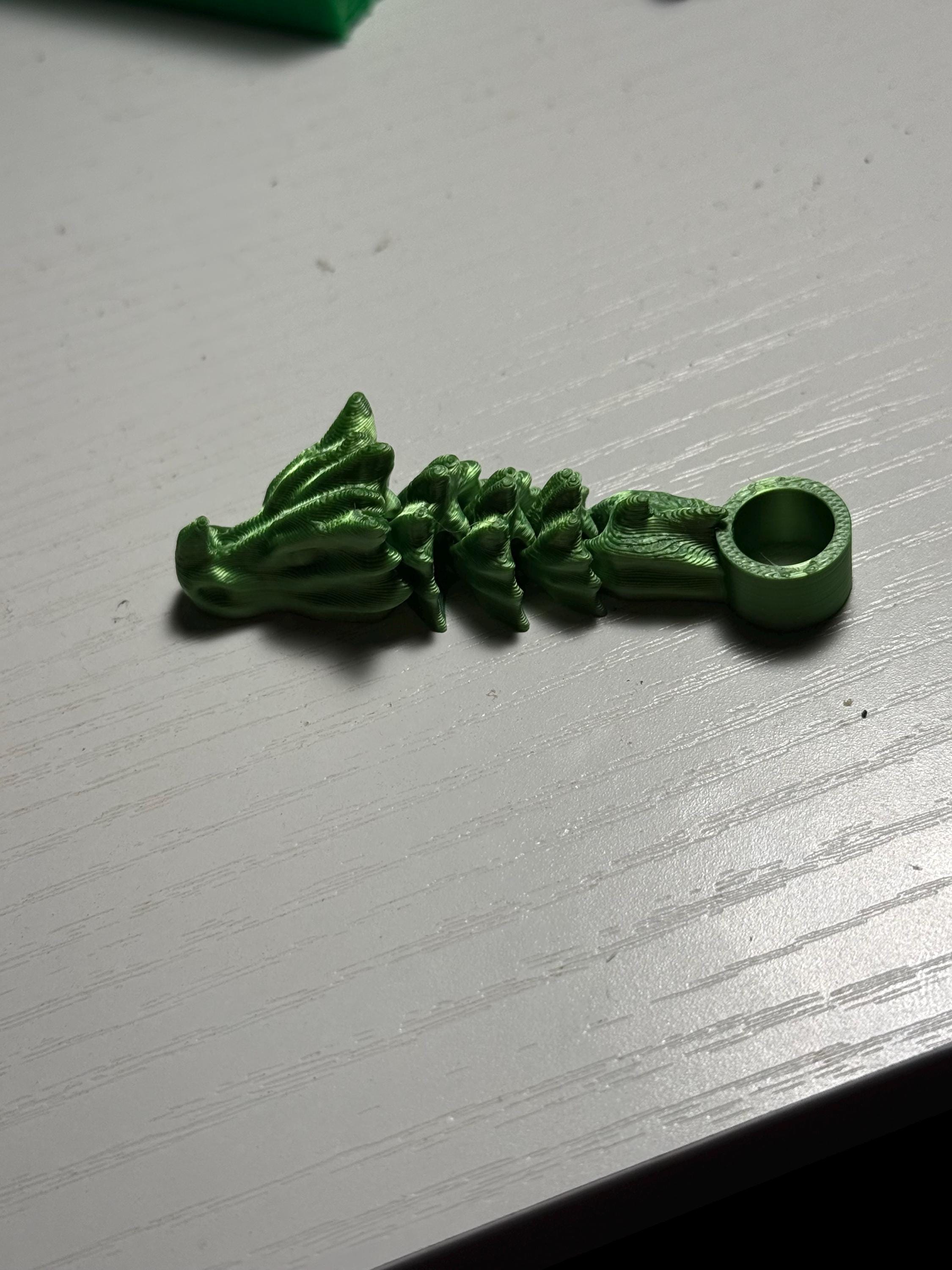 Articulated Dragon Straw Topper for Stanley Cup | 3D Printed Dragon Straw Buddy | Reusable Straw Cap Accessory | Fantasy Cup Charm