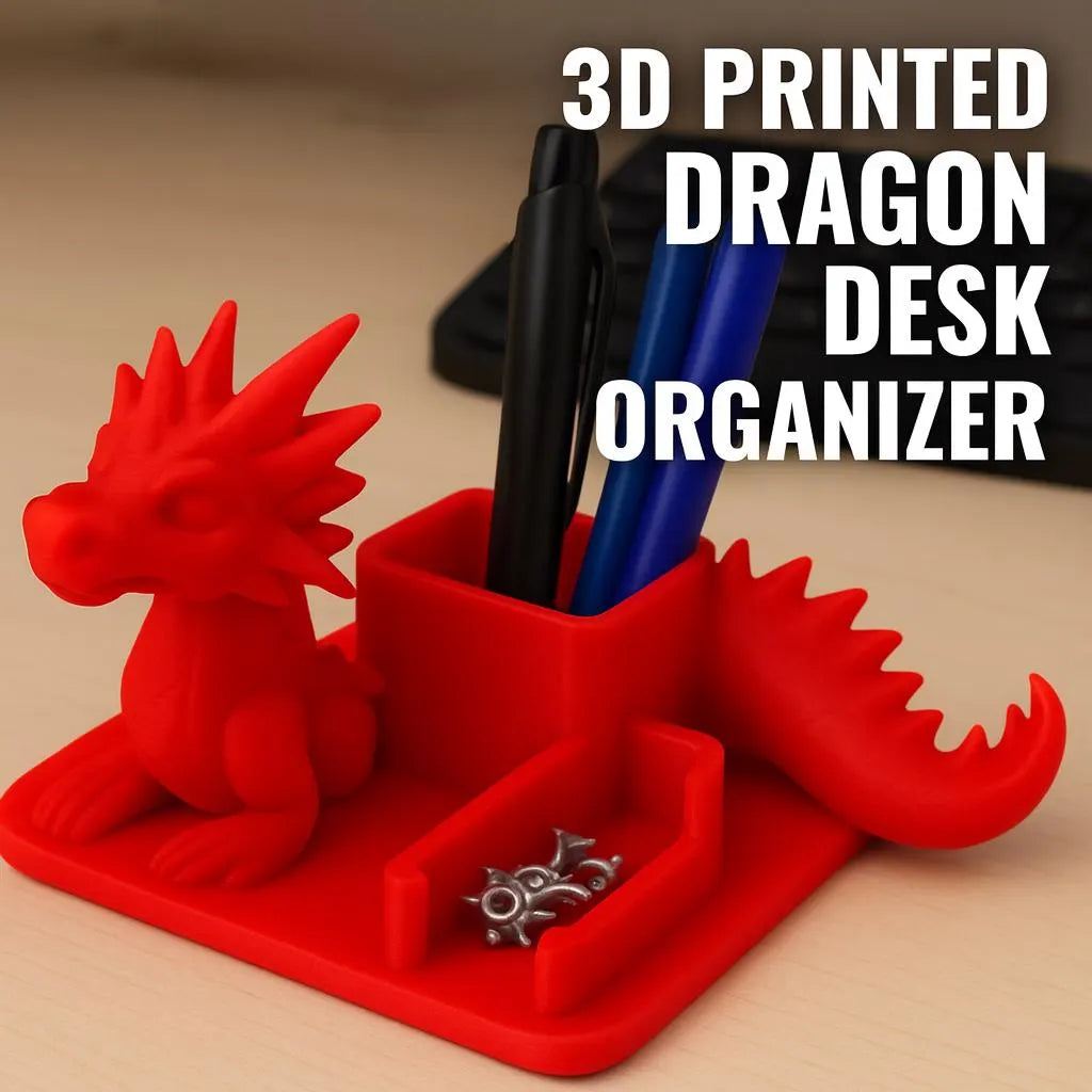 Dragon Desk Organizer