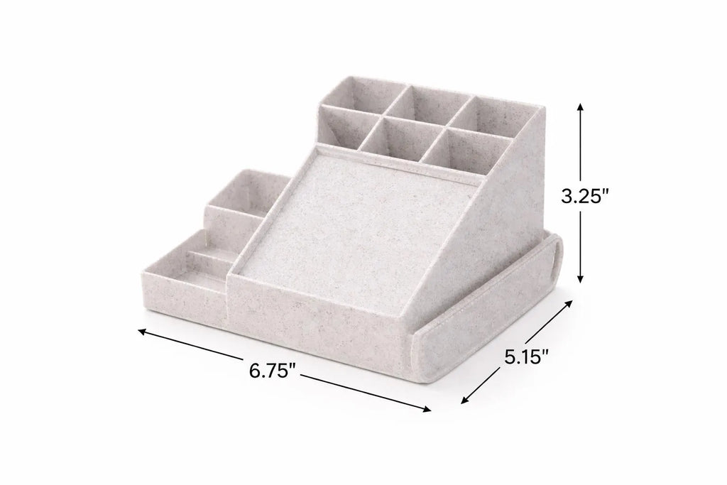 3-D Printed Desk Organizer With Phone Holder