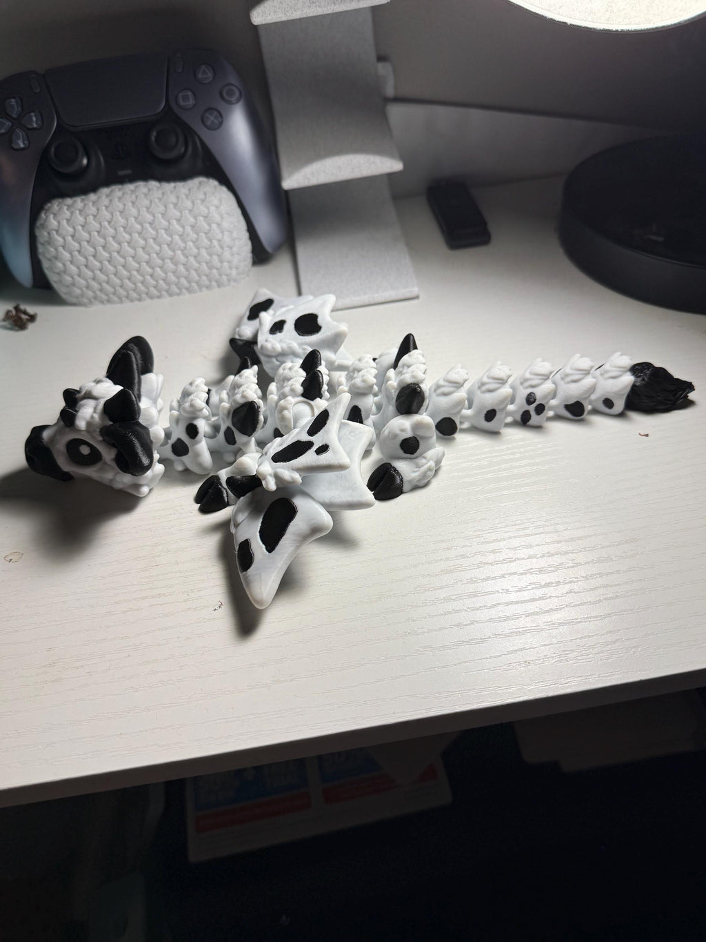 Flexi Cow Dragon — 3D Printed Articulated Dragon Toy Gift for Kids & Gamers