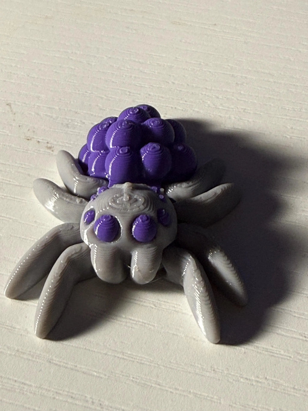 Set Of 4 Articulated, Fruit Spiders