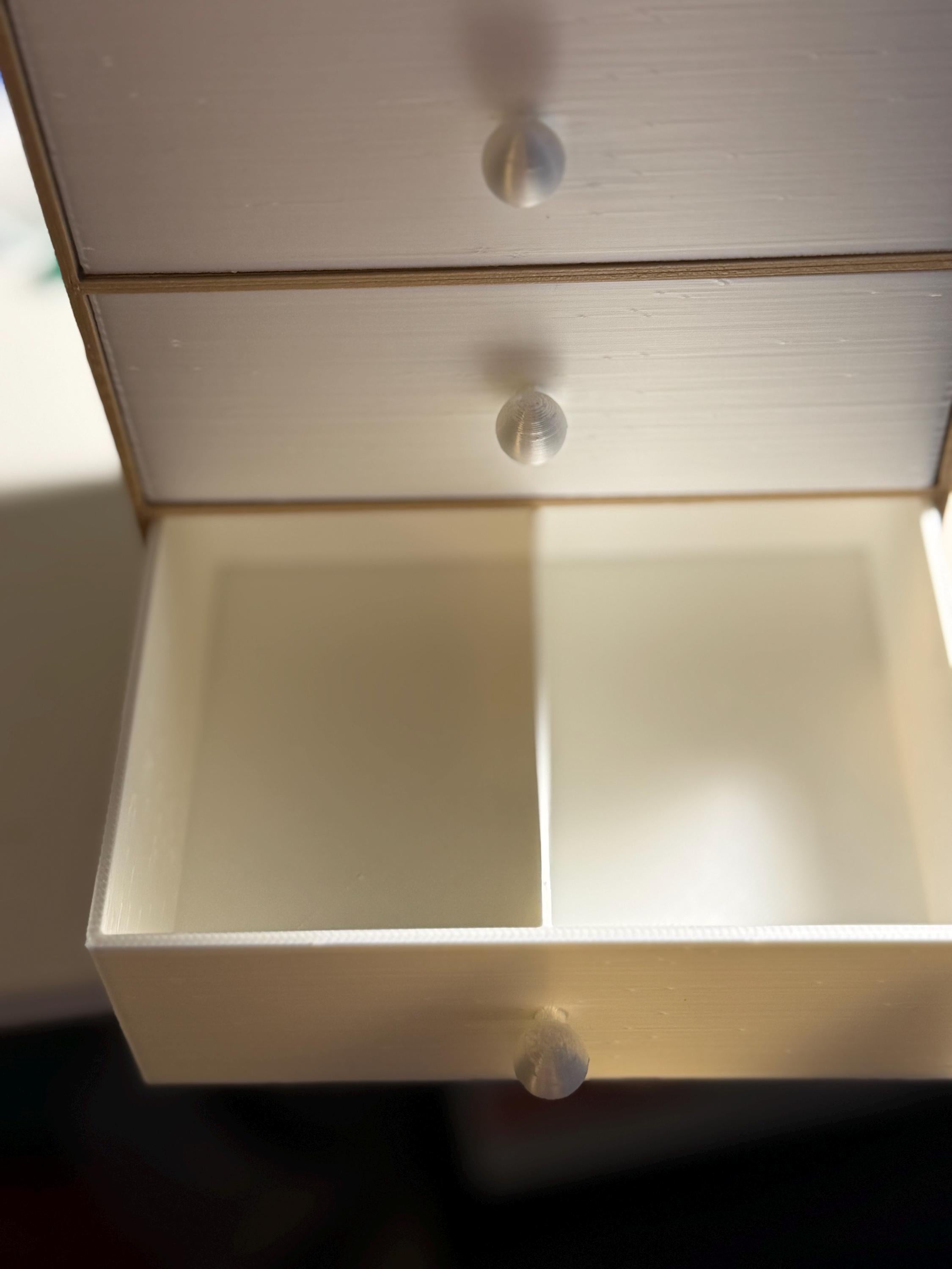 3D Printed Jewelry Box — Unique Handmade Gift for Her, Organizer & Keepsake Box