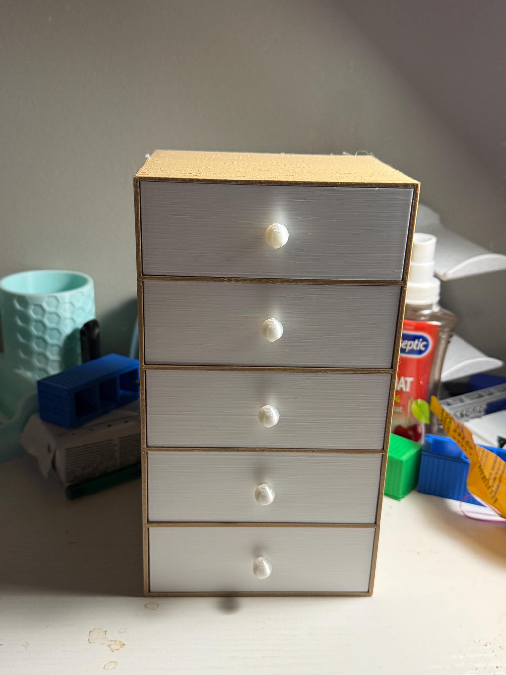 3D Printed Jewelry Box — Unique Handmade Gift for Her, Organizer & Keepsake Box