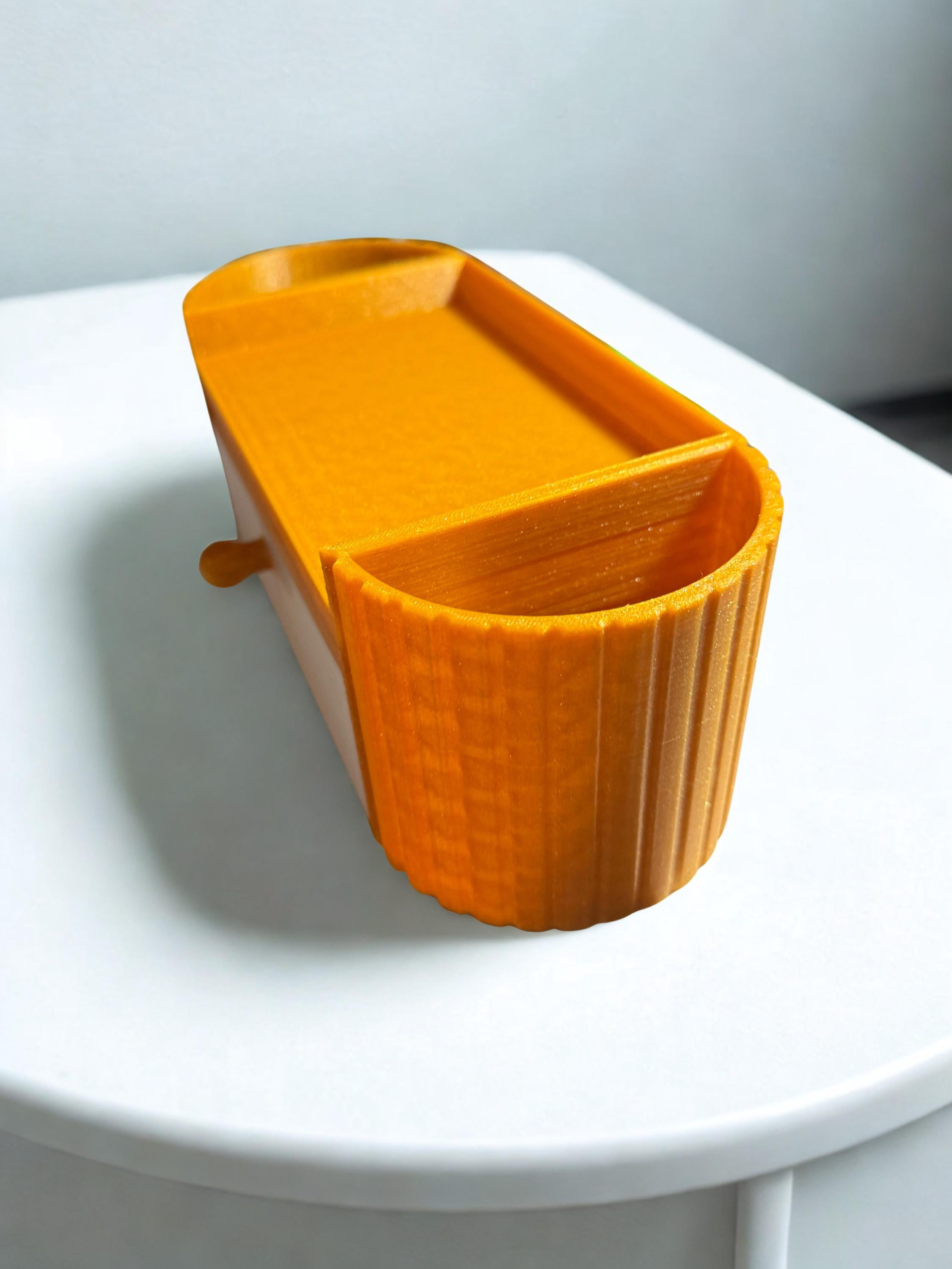 3D Printed Pen Holder & Desk Organizer with Drawer — Home Office Accessories