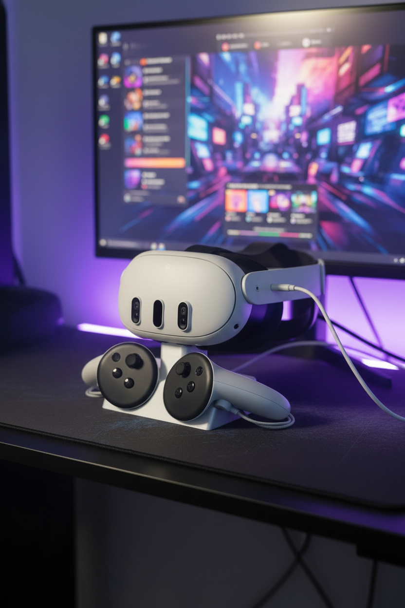 RGB Blue Monitor