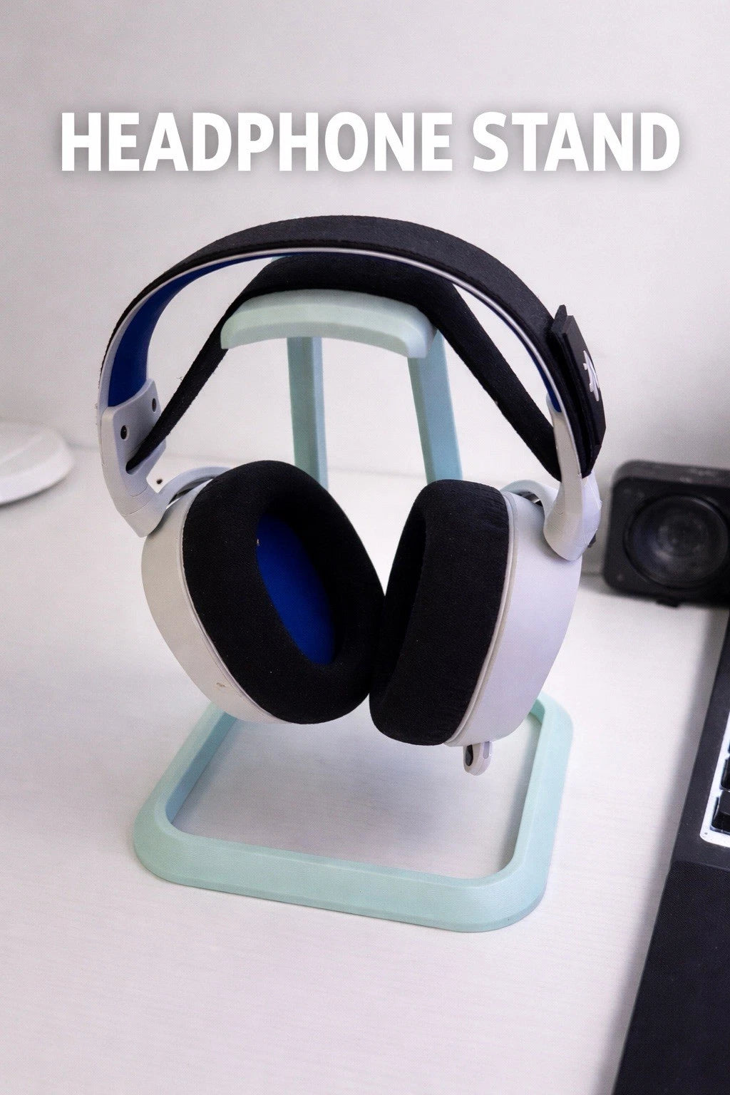 3D Printed Gaming Headset Stand — Desk Organizer for Gamers & Streamers
