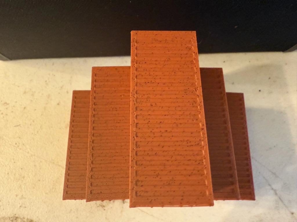 HO Scale 20ft Shipping Containers — 3D Printed Model Railroad Scenery (6-Pack)