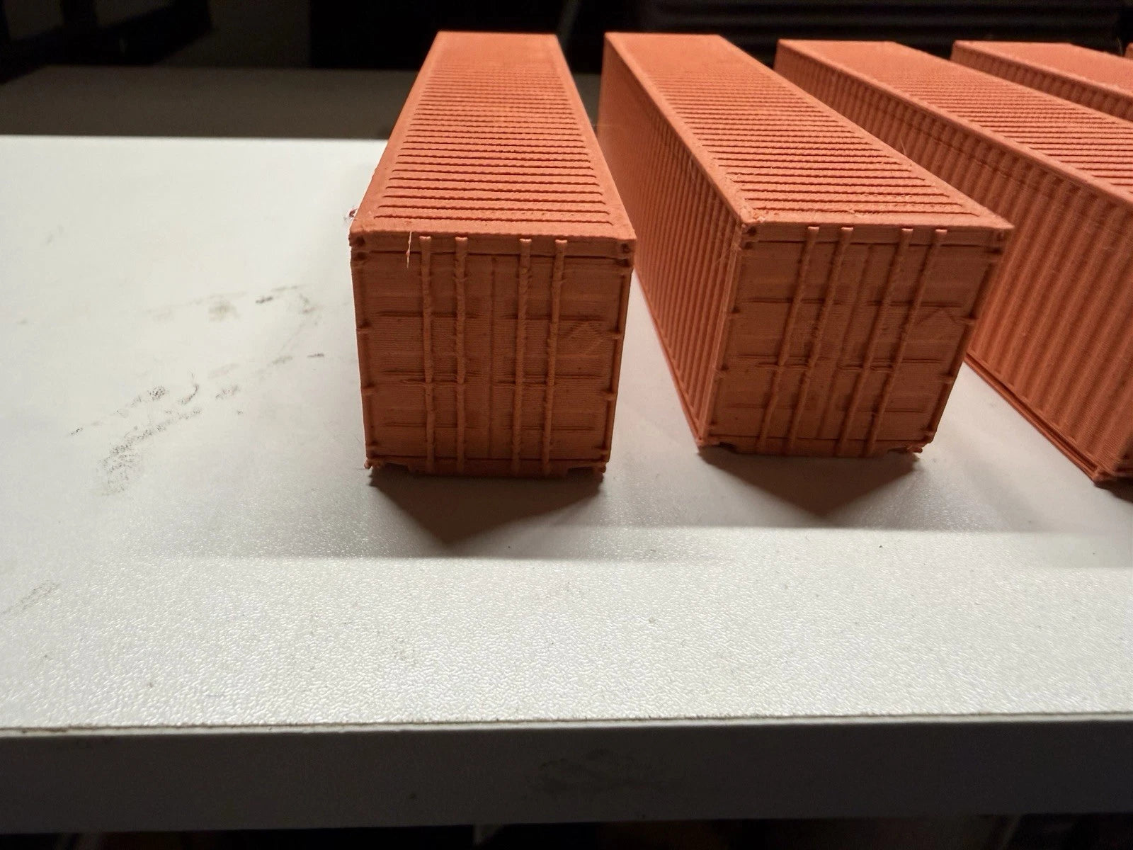 6 Ho scale 40 ft  Shipping Containers
