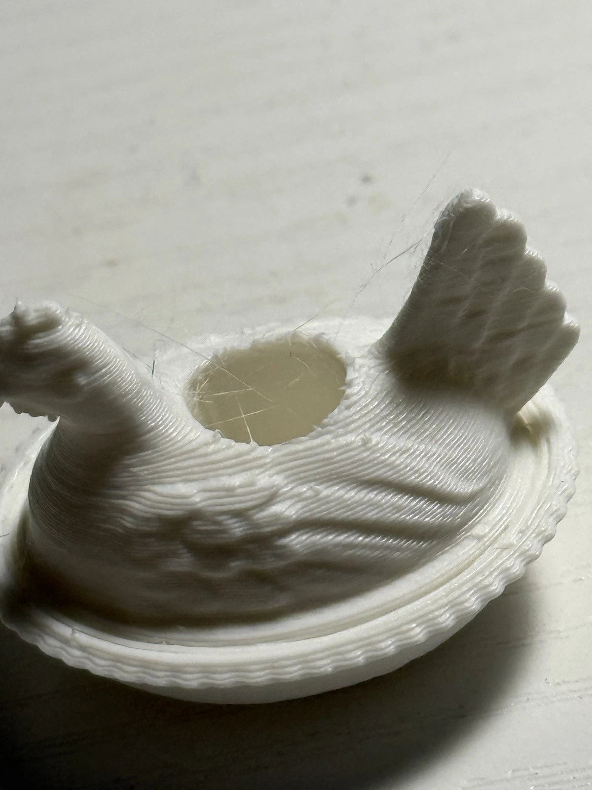 Hen on a Nest Stanley Cup Straw Topper — 3D Printed Cute Tumbler Accessory