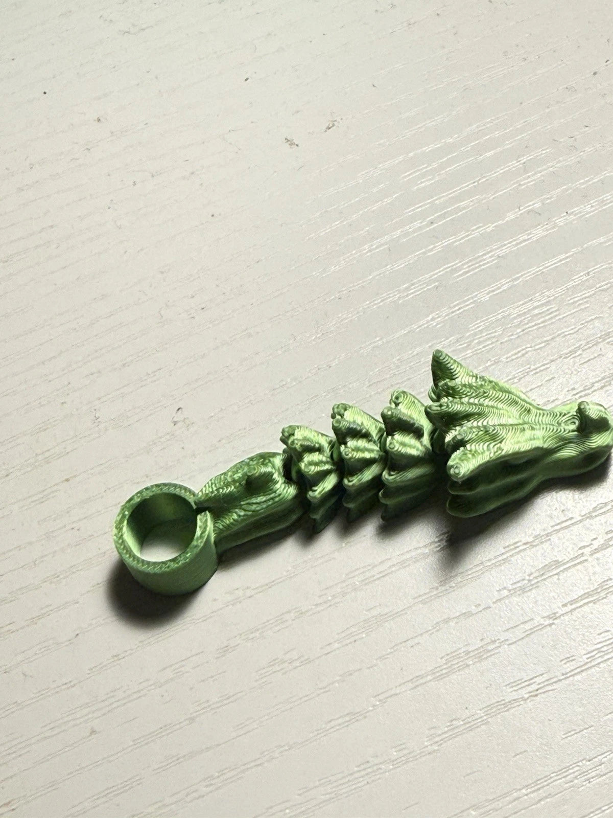 Articulated Dragon Stanley Cup Straw Topper — 3D Printed Flexi Dragon Gift