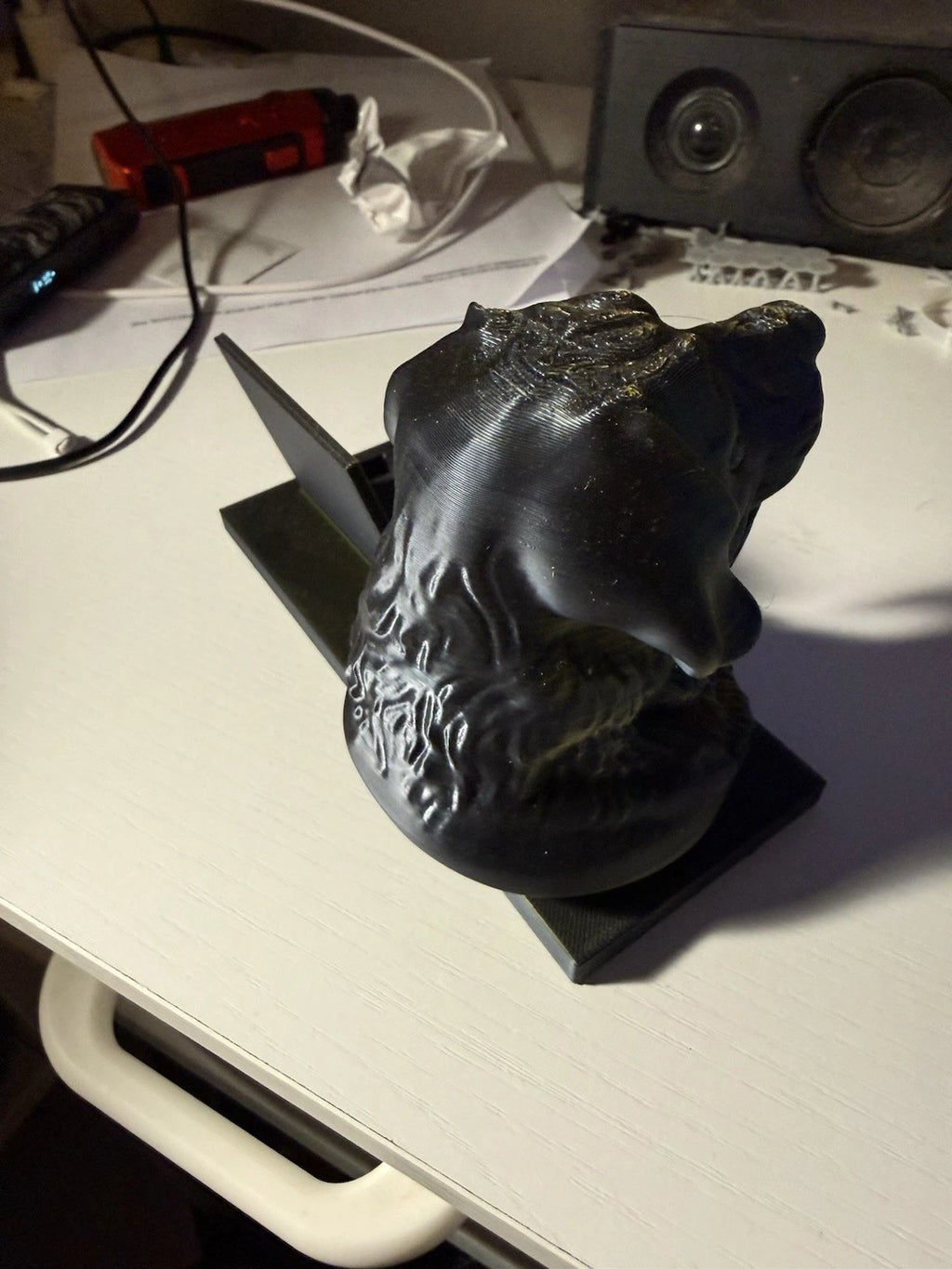 3-D Printed Labrador Business Card Holder