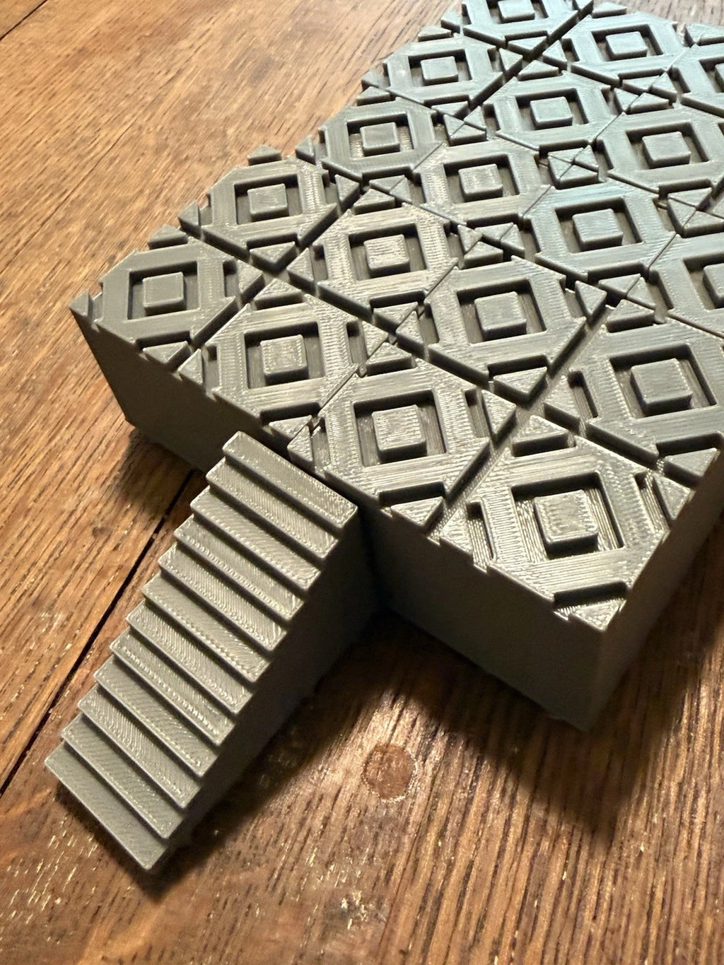 Modular DnD Dungeon Tiles Set — 10pc 32mm Terrain for Tabletop RPG & Wargames