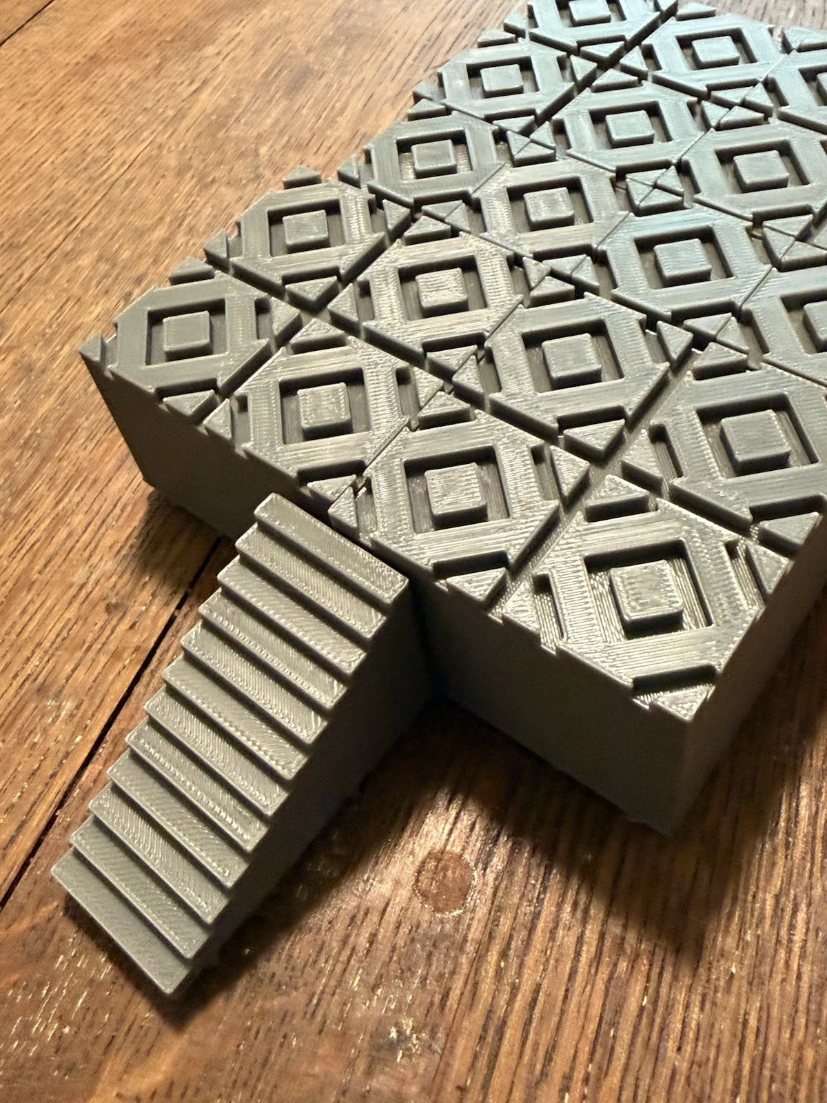 Modular DnD Dungeon Tiles Set — 10pc 32mm Terrain for Tabletop RPG & Wargames