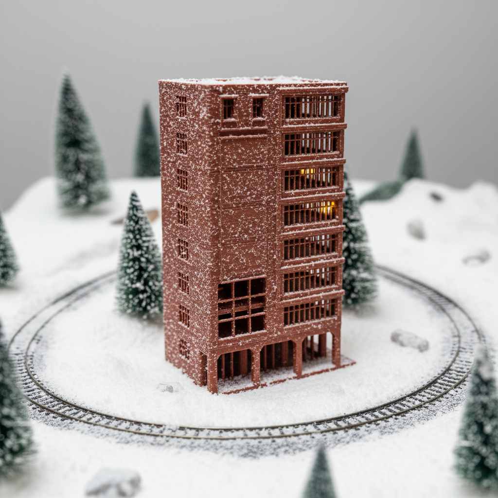 Winter diorama
