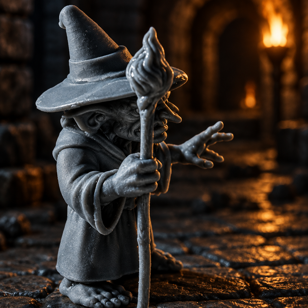 Wizard Goblin Dungeon Face